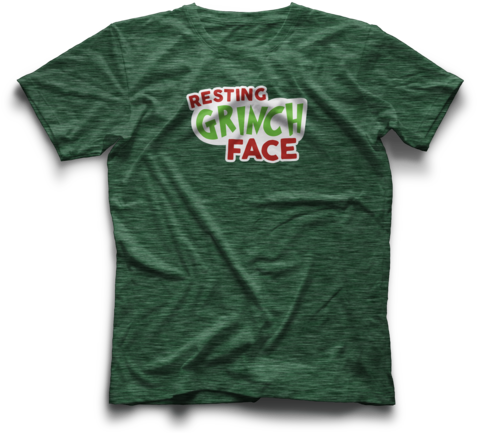 Resting Grinch Face - Yondu Mary Poppins Y'all Tee Gotg Shirt Tshirt Guardians (600x600), Png Download