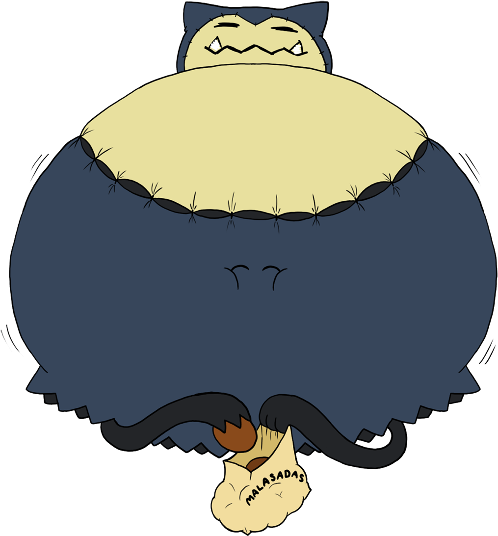 Massive Mimikyu Munching Malasadas - Malasada (1200x1203), Png Download