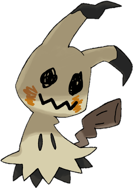 Mimikyu Png (670x642), Png Download