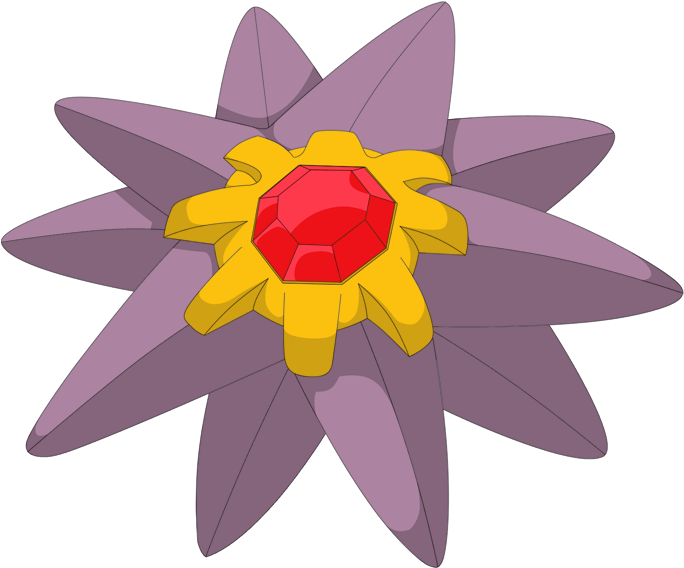 Starmie Pokemon (800x600), Png Download