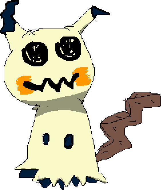 Mimikyu - Clip Art (1000x1000), Png Download