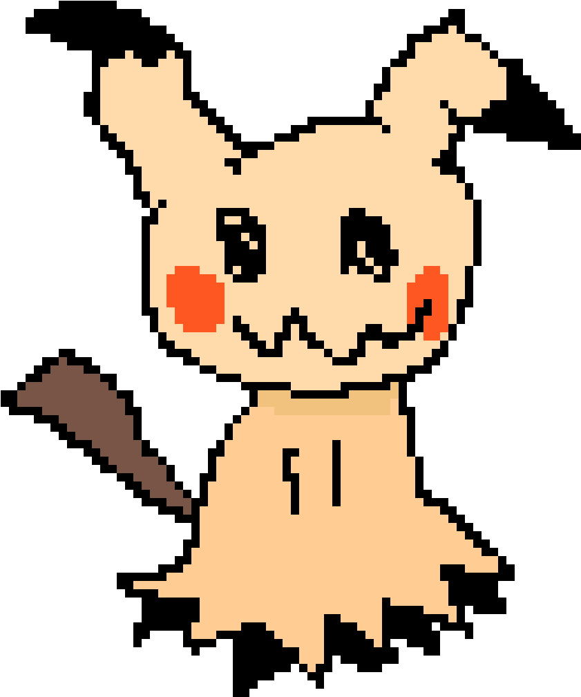 Mimikyu (1200x1200), Png Download