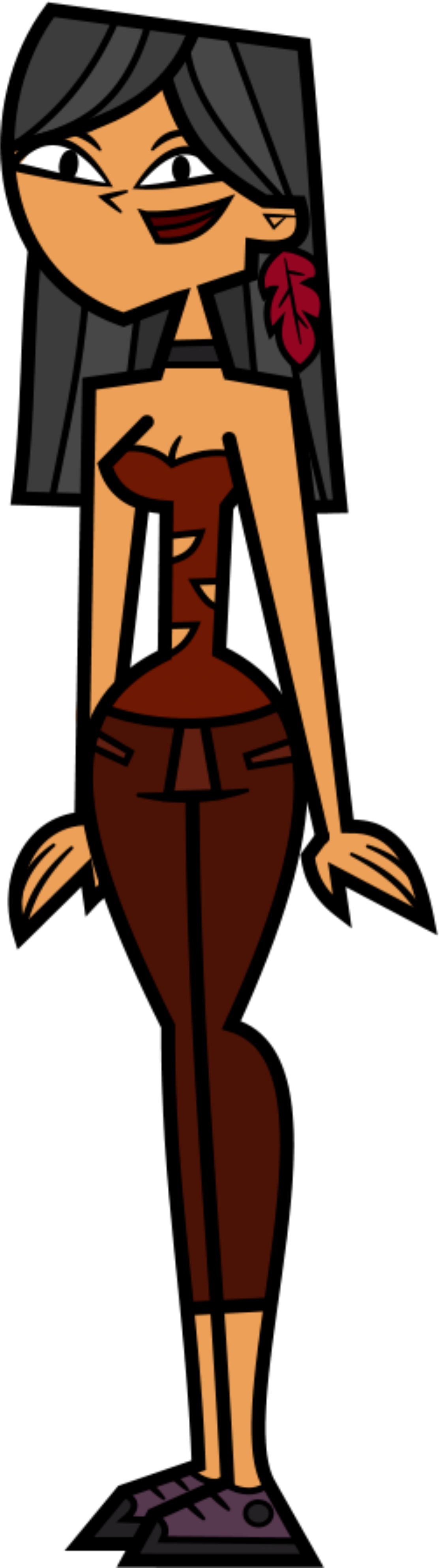 Ming Lee - Cartoon (1616x4081), Png Download