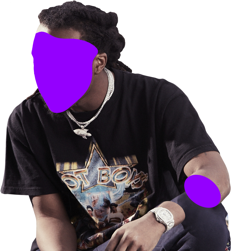 Meanwhile, The Album's Second And Best Single, “t-shirt,” - Migos (825x863), Png Download