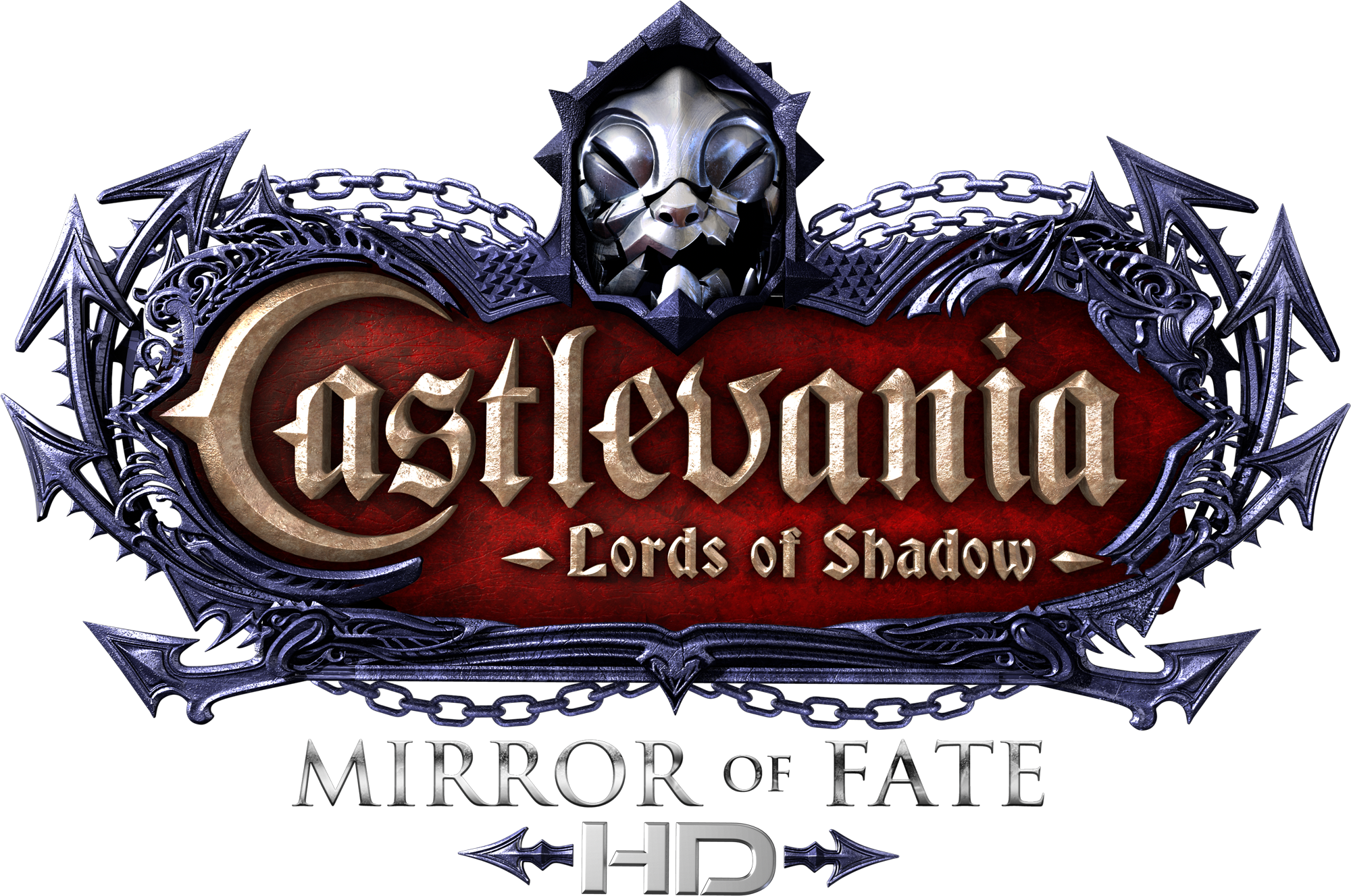 Castlevania Lords Of Shadow Mirror Of Fate Hd Logo - Castlevania Lords Of Shadow (2000x1327), Png Download