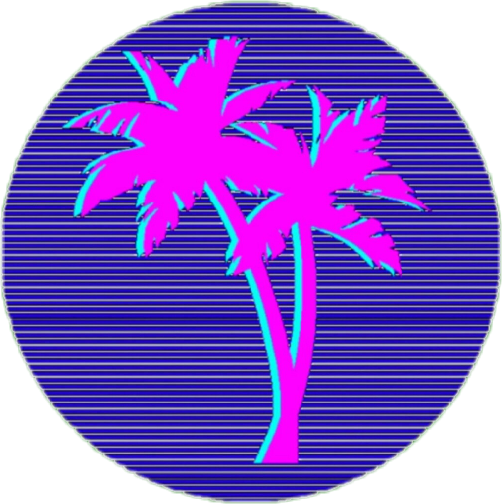 Vaporwave Transparent Png (1014x1018), Png Download