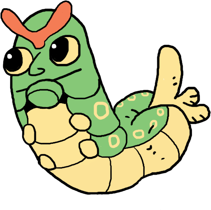 Butterpie, Buttapod And Butterfree - Butter Pie (960x963), Png Download