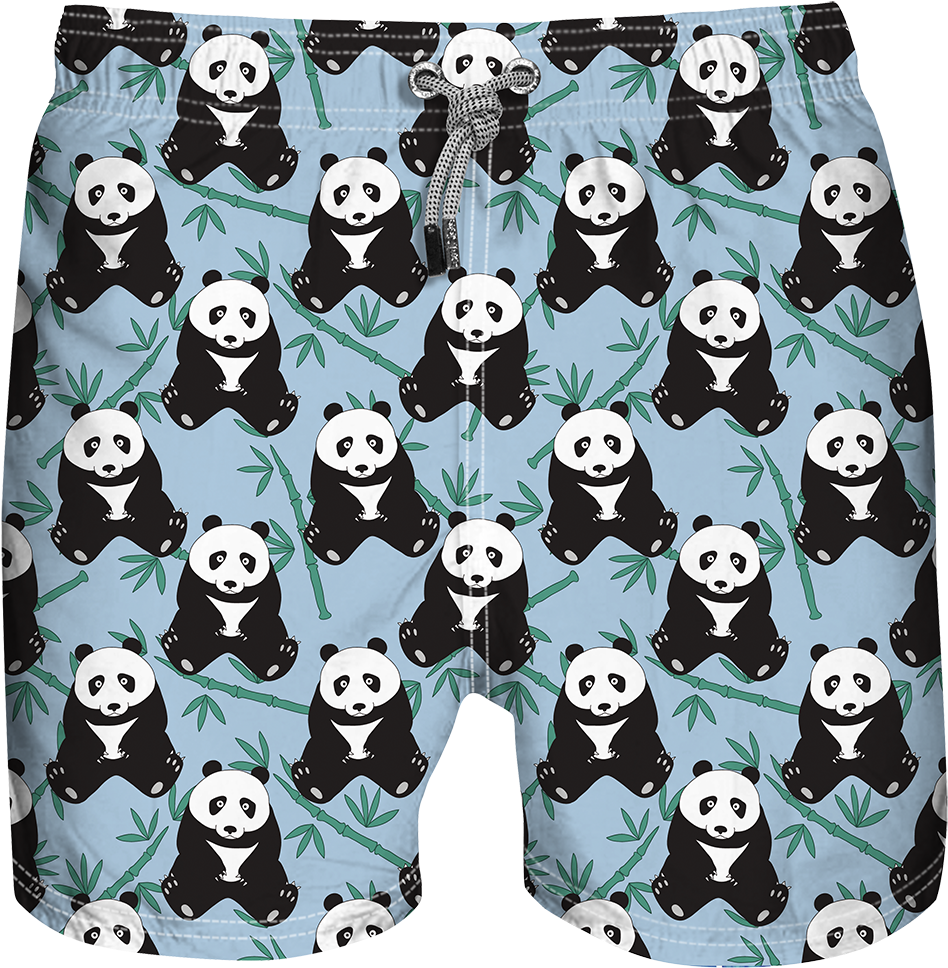 Pandablueweb V=1528411040 - Panda (1000x1016), Png Download