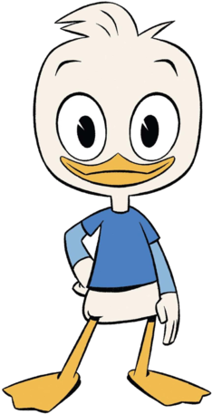 Dewey Duck Ducktales 2017 (310x498), Png Download