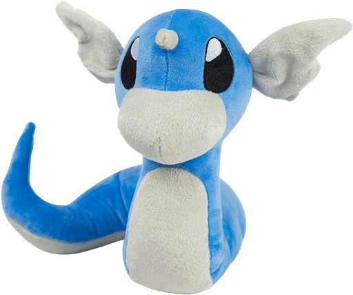 Pokémon Pokemon: Plush: Dratini (600x600), Png Download