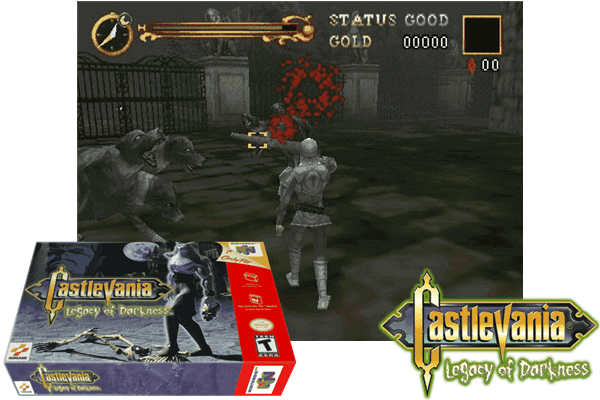 Legacy Of Darkness -image - Castlevania Legacy Of Darkness (600x400), Png Download