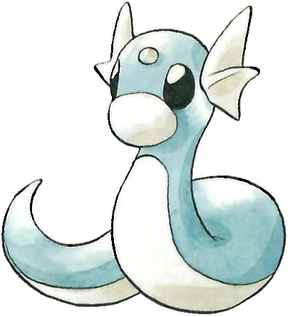 ~~ Dratini Fanclub Topic ~~ - Desenhos De Dratini (407x446), Png Download