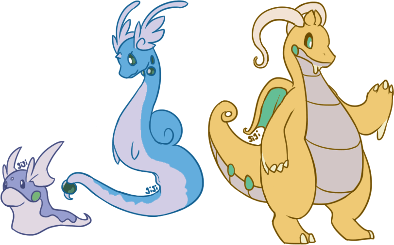 Dratini (811x506), Png Download