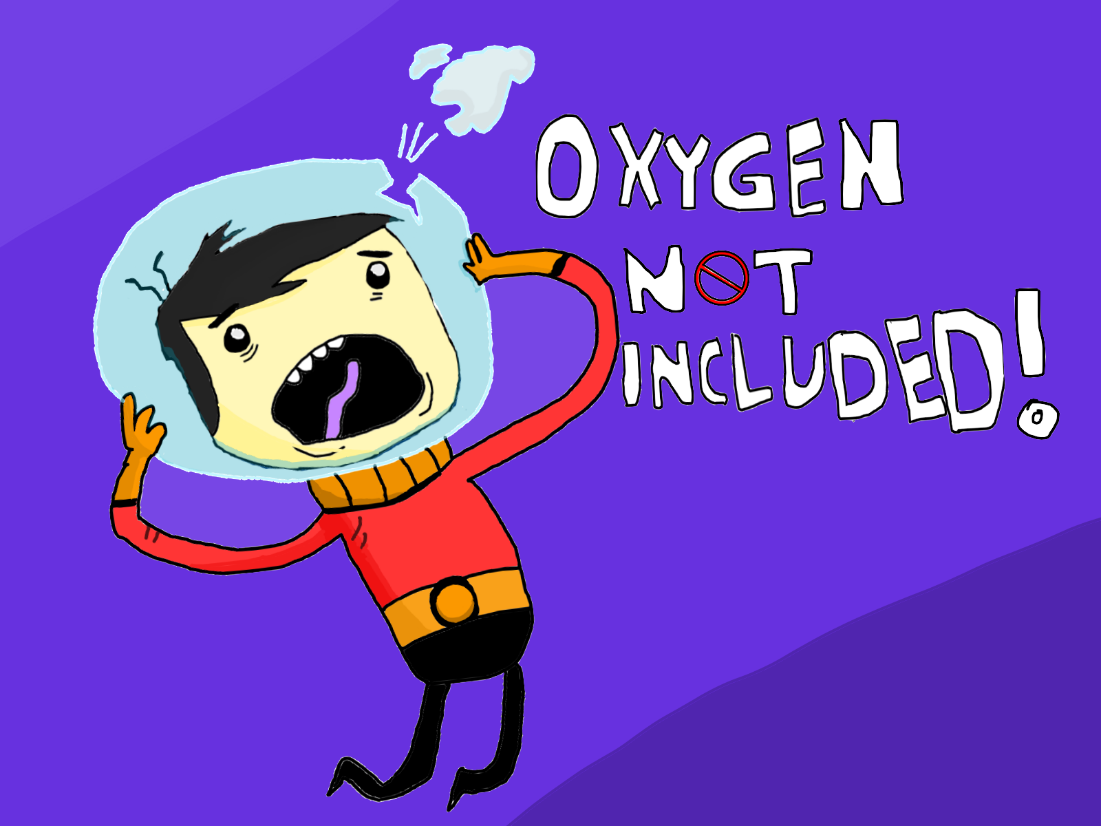 Oni Pic - Oxygen Not Included Fan Art (1600x1200), Png Download