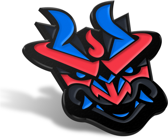 Sypherpk Oni Pin - Meta Threads Llc (800x1000), Png Download