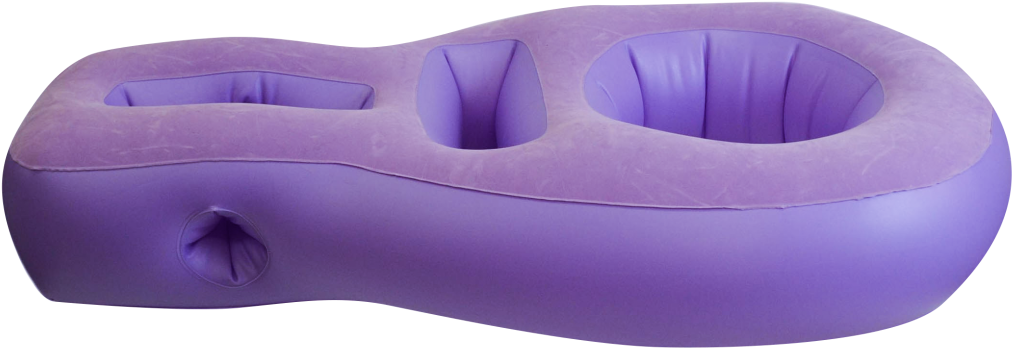 The Inflatable Body Pillow That Lets Expecting Mothers - Pillow (1024x358), Png Download