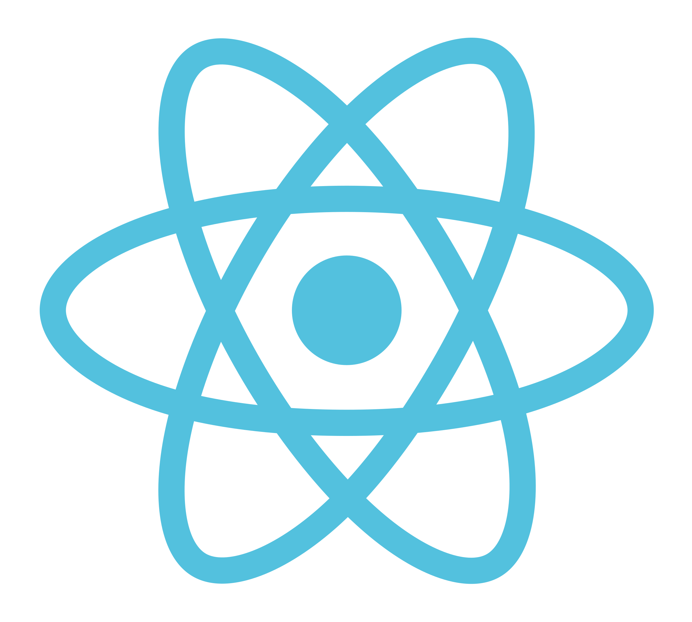 React Logo Png Transparent - React Logo (2400x2156), Png Download