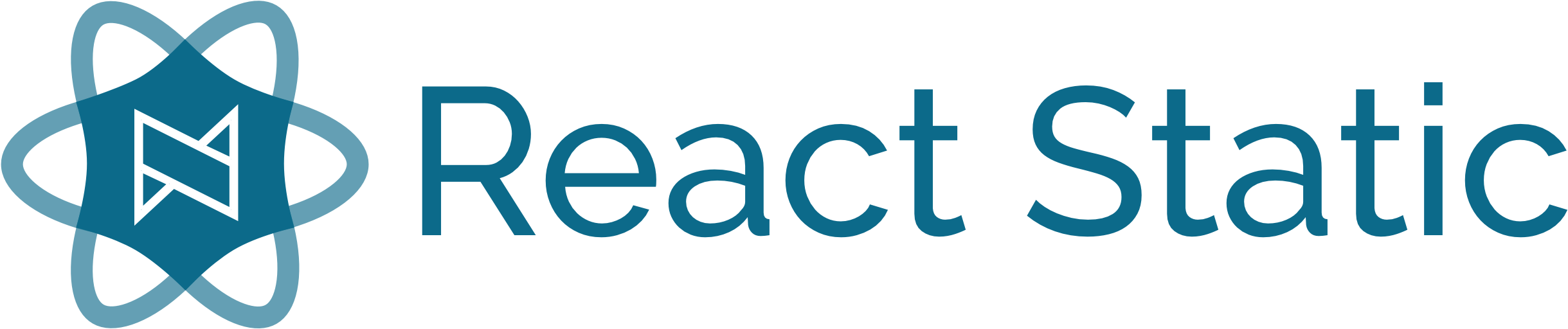 React Static Logo (2553x621), Png Download