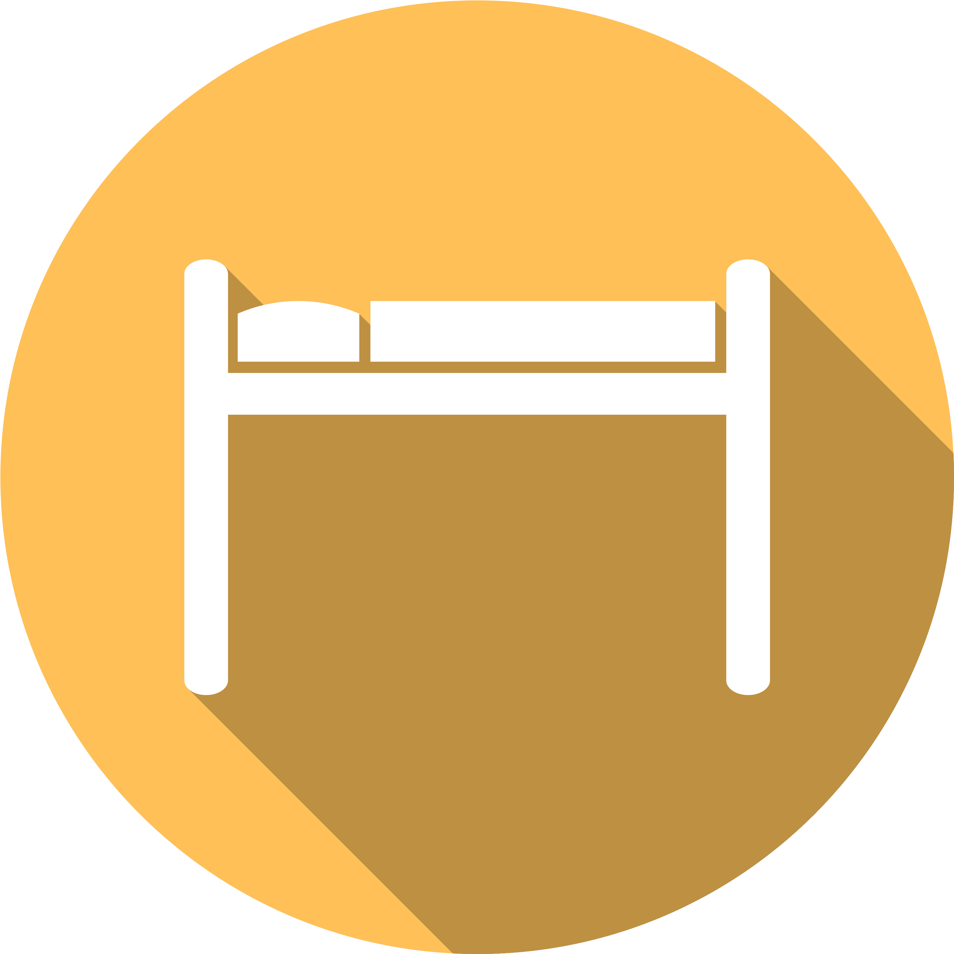 Icon Of A Bed Loft - Bureau Of Energy Efficiency (3333x3333), Png Download