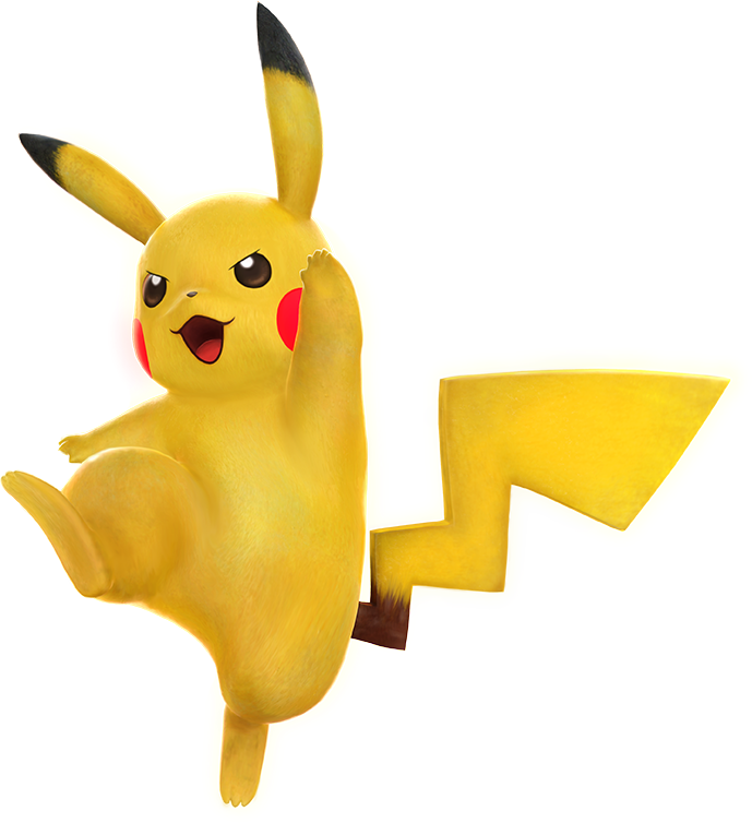 Pikachu Png - Pikachu Pokken Tournament (689x754), Png Download