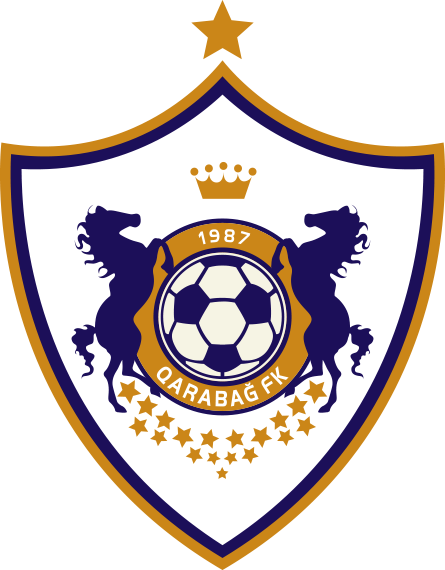 Qarabağ Fk Logo Png (445x570), Png Download