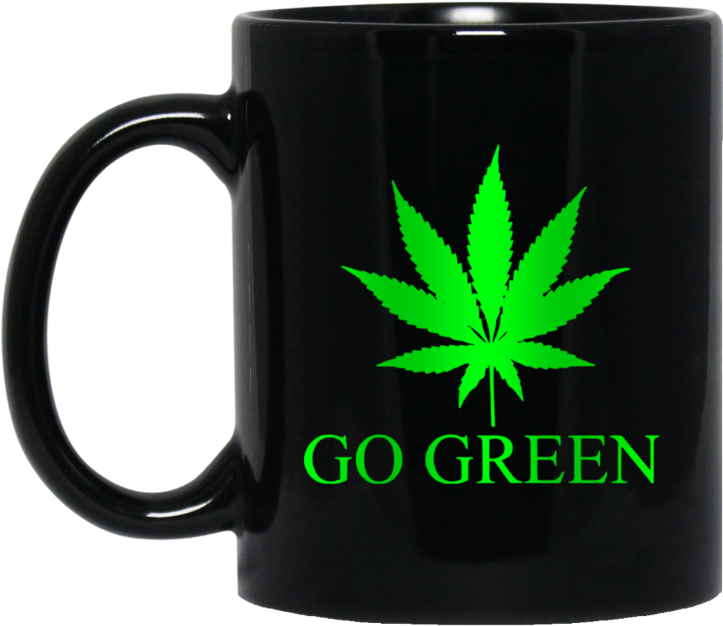 San Francisco Pot Leaf Decal Large Sizes Black Or White (1024x1024), Png Download