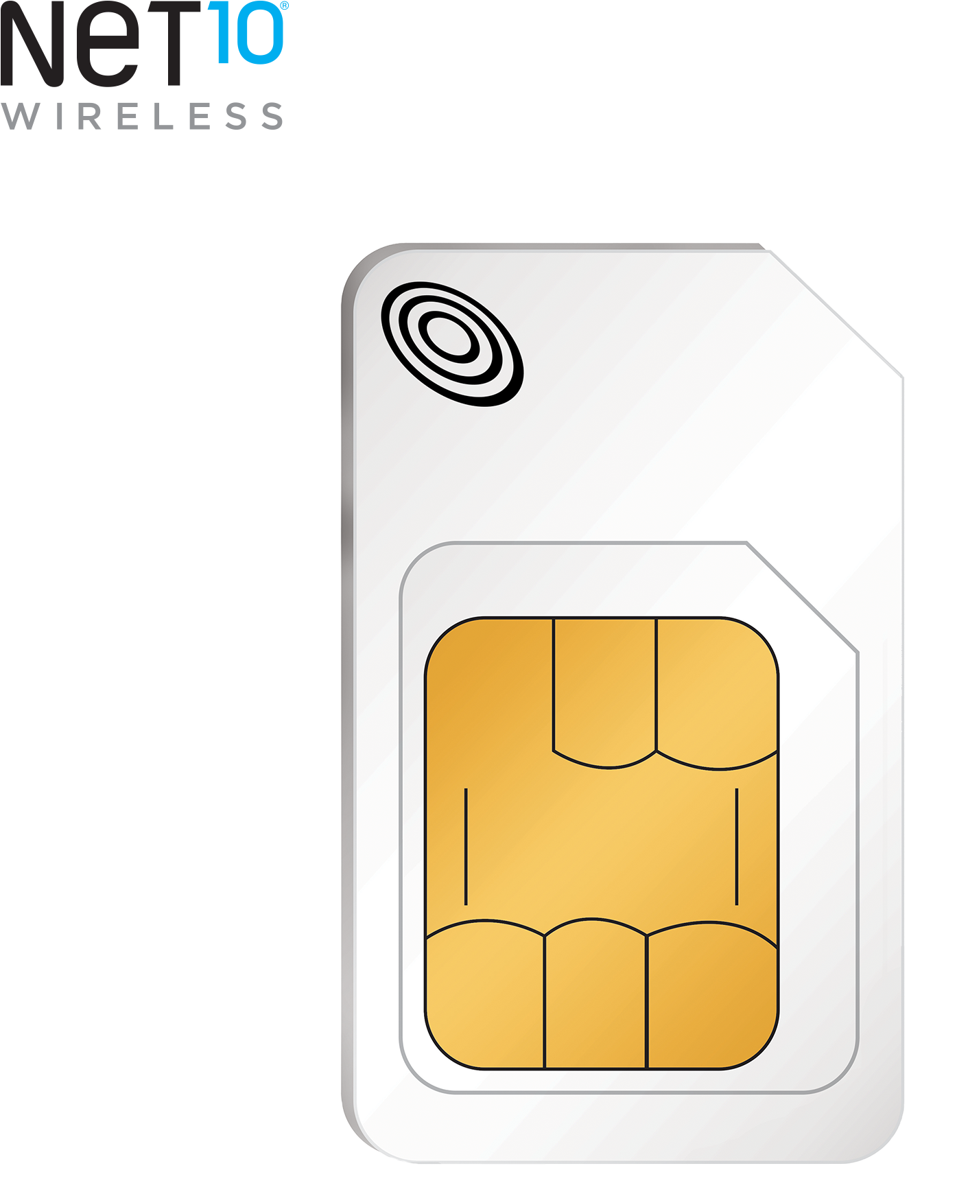Net10 T-mobile Compatible Standard And Micro Sim Activation (2000x2000), Png Download