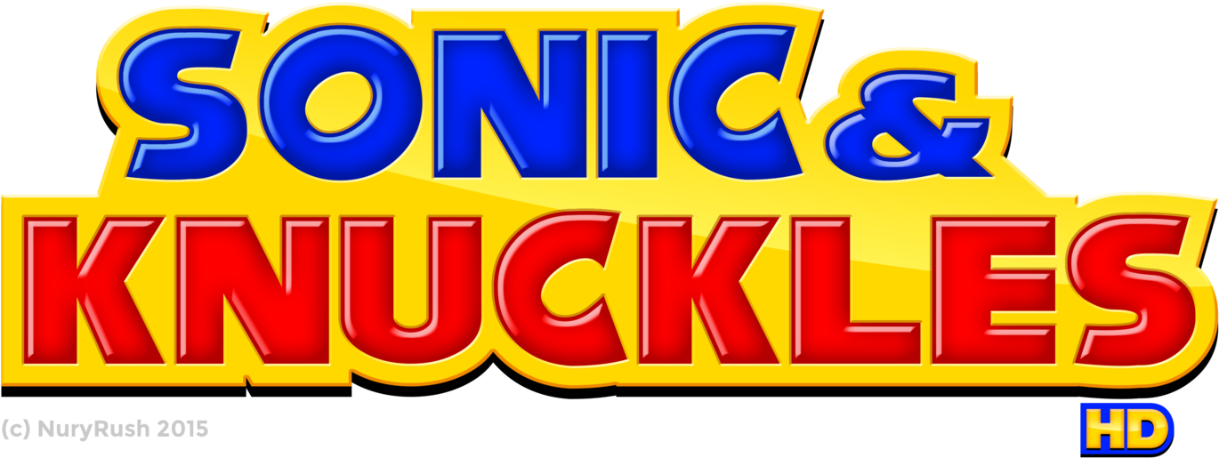 Sonic 3 And Knuckles Png - Sonic & Knuckles Logo (1438x555), Png Download