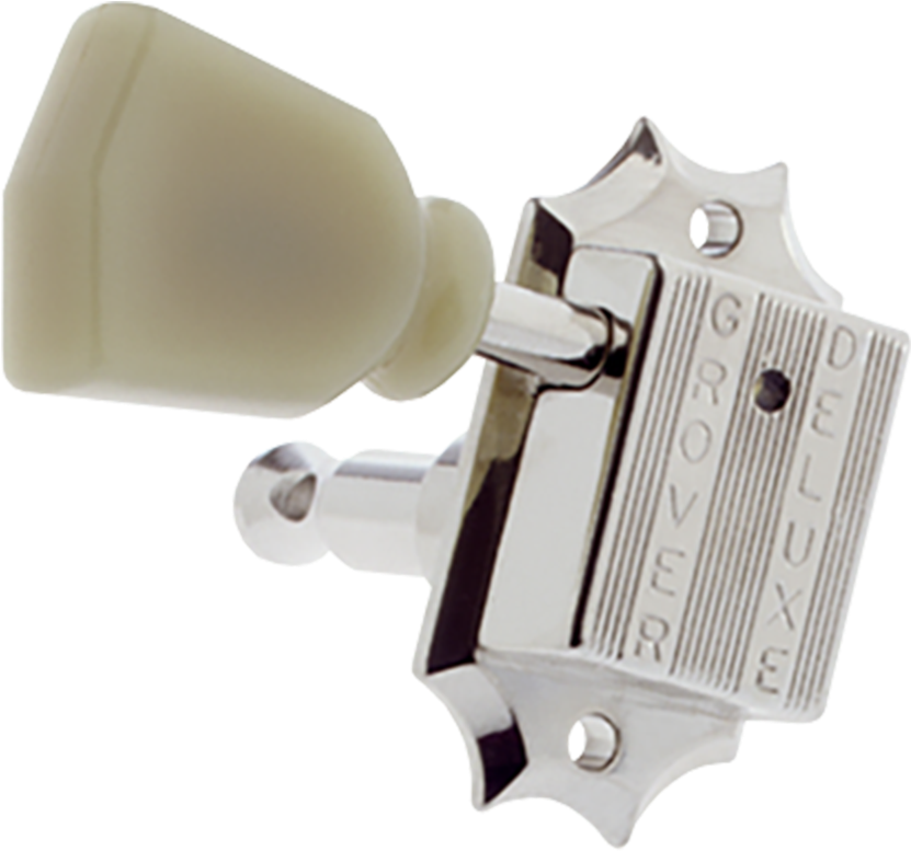 Grover 135n Vintage Style Tuning Keys - Grover 135n Vintage 3+3 Tuning Machines (1000x1000), Png Download
