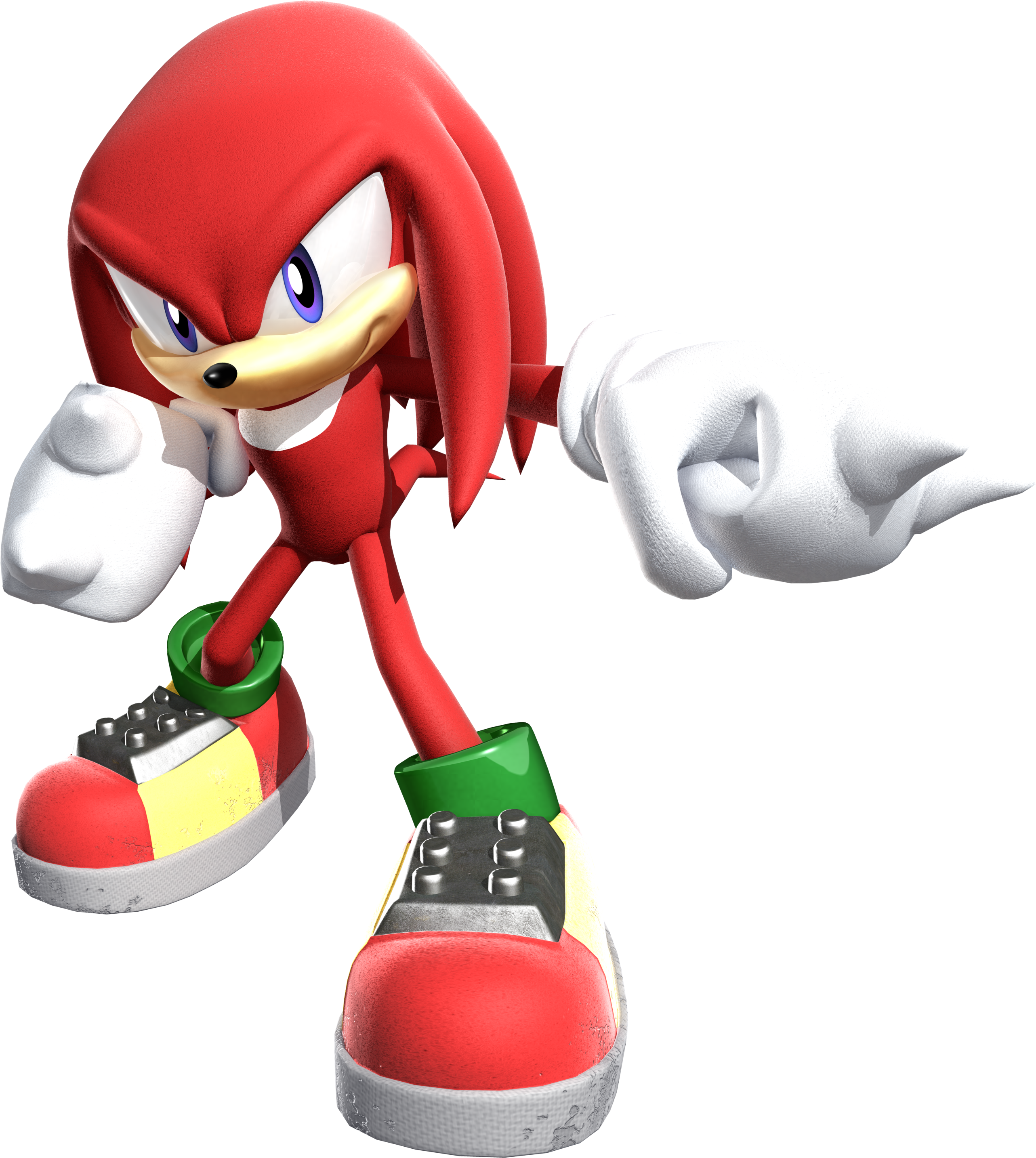 Shadowth Knuckles - Knuckles The Echidna (2900x3100), Png Download