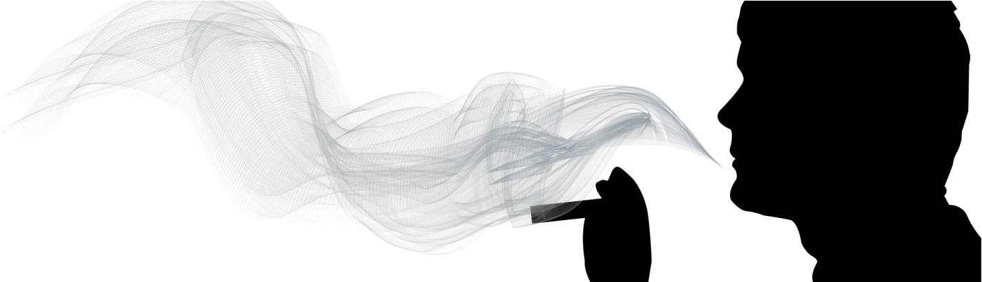 Graphics By Ally Zacek - Electronic Cigarette (1501x409), Png Download