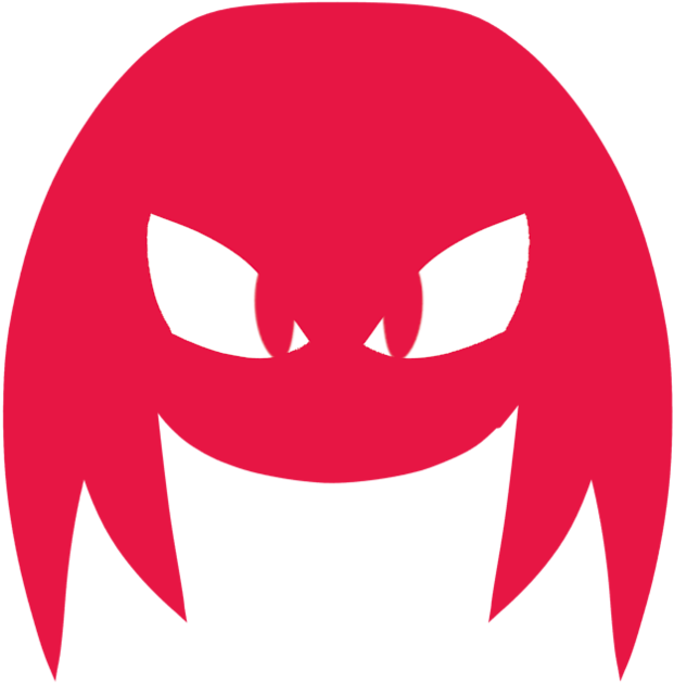 Knuckles The Echidna Sonic Chaos Sonic & Knuckles Tails - Knuckles The Echidna Symbol (894x894), Png Download