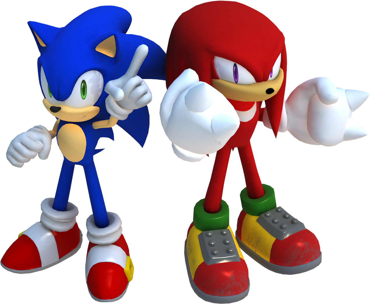 Knuckles The Echidna (2538x1239), Png Download