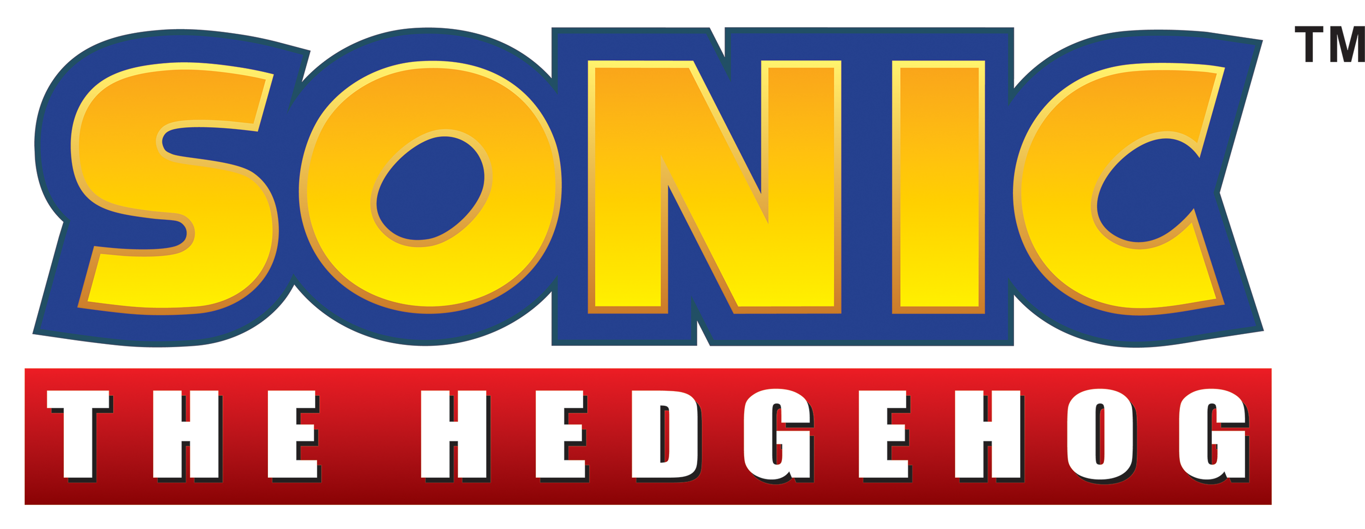 3in Figure Diorama - Sonic The Hedgehog Logo Png (2865x1162), Png Download