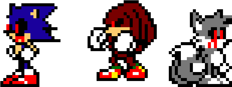Sonic Knuckles And Tails - Sonic Knuckles And Tails Exe (890x470), Png Download
