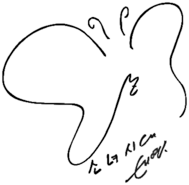 Signature Of Kim Taeyeon - Snsd Taeyeon Signature (375x366), Png Download