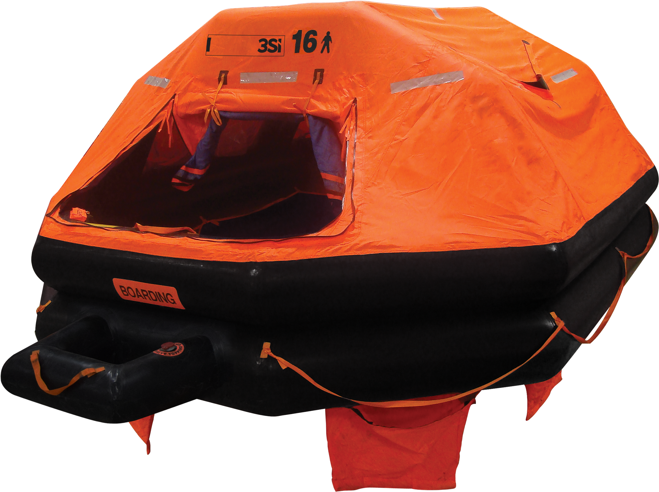 3si Uscg/solas Life Rafts - Raft (2400x2016), Png Download