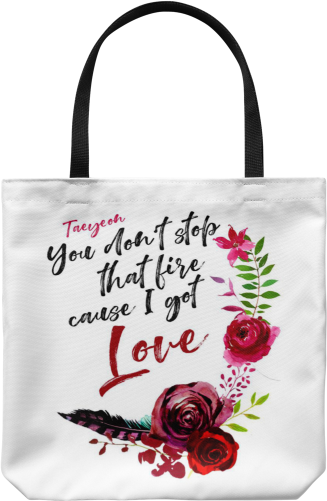 Taeyeon "i Got Love" Tote Bags - Tote Bag (1024x1024), Png Download