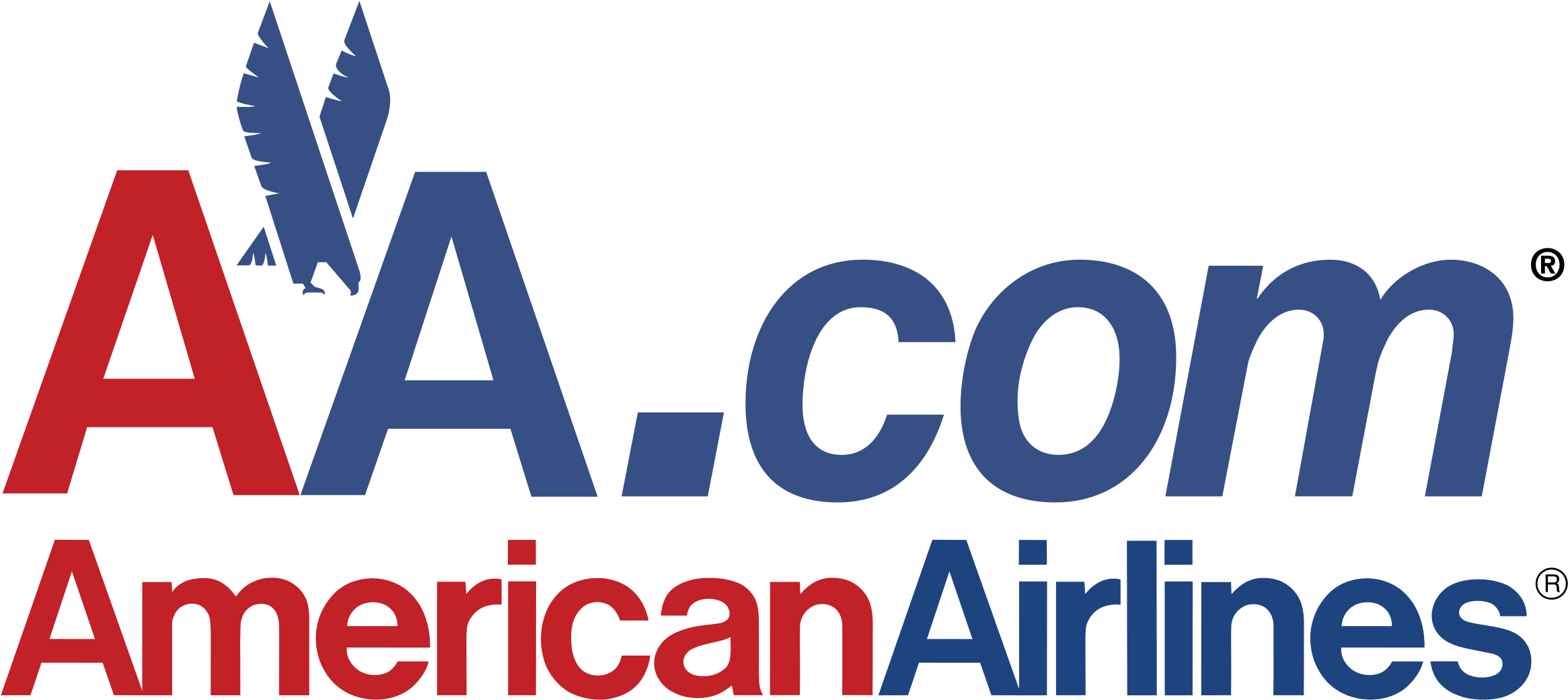Aa Com American Airlines Logo Png Transparent - American Airlines (2400x2400), Png Download