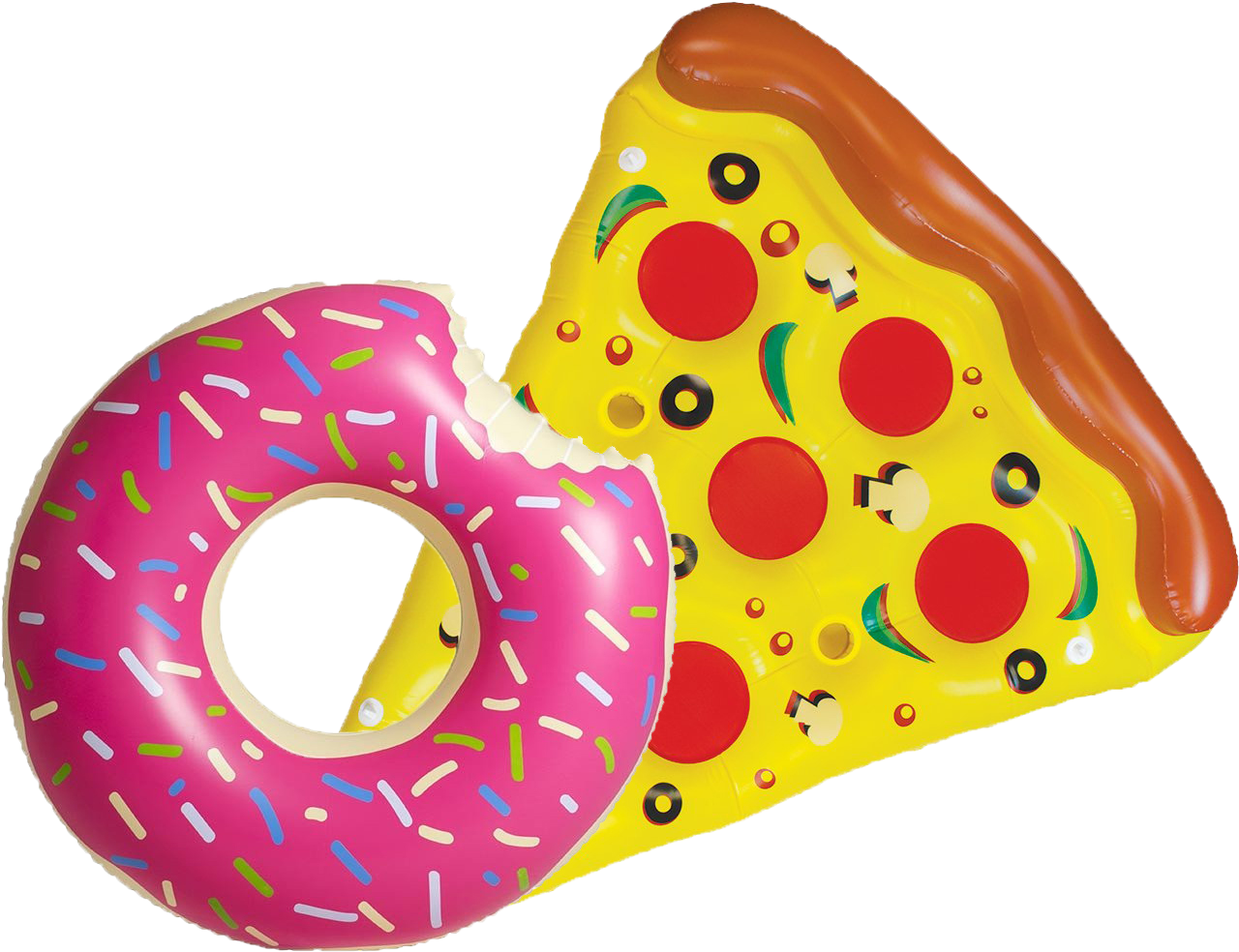 Pool Raft Png Royalty Free Library - Bonbon Premium 6 Ft Pizza Pool Float - Pizza Slice (1368x1034), Png Download
