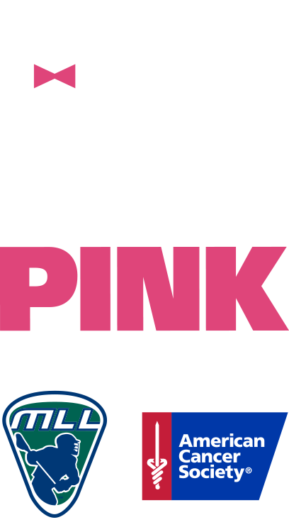Major League Lacrosse Real Men Wear Pink Challenge - American Cancer Society (408x750), Png Download