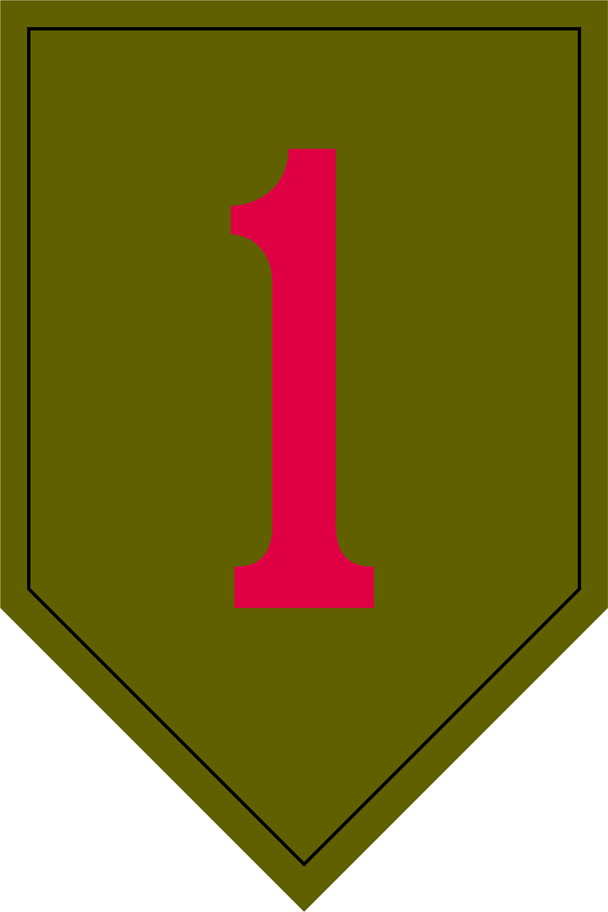 Call Of Duty - First Infantry Division (2000x3000), Png Download