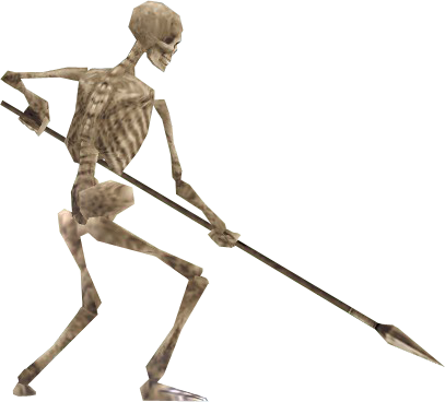 Raft Skeleton Dxc - Biathlon (407x368), Png Download