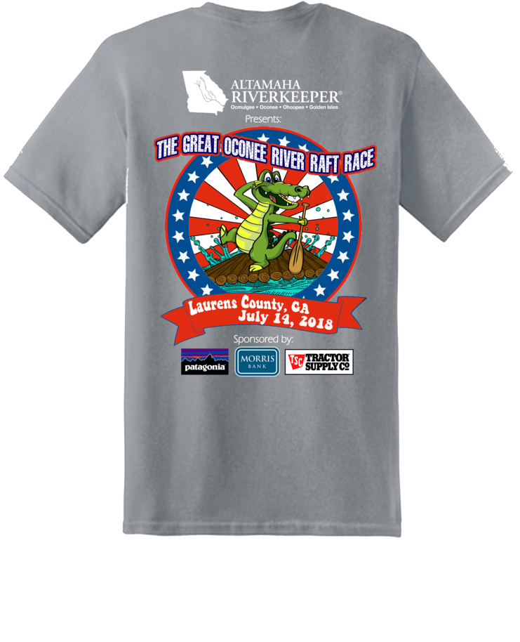 2018 Great Oconee River Raft Race T-shirt - Hugo Boss Green Mens T-shirt Black Tee 2 Large Logo (755x1024), Png Download