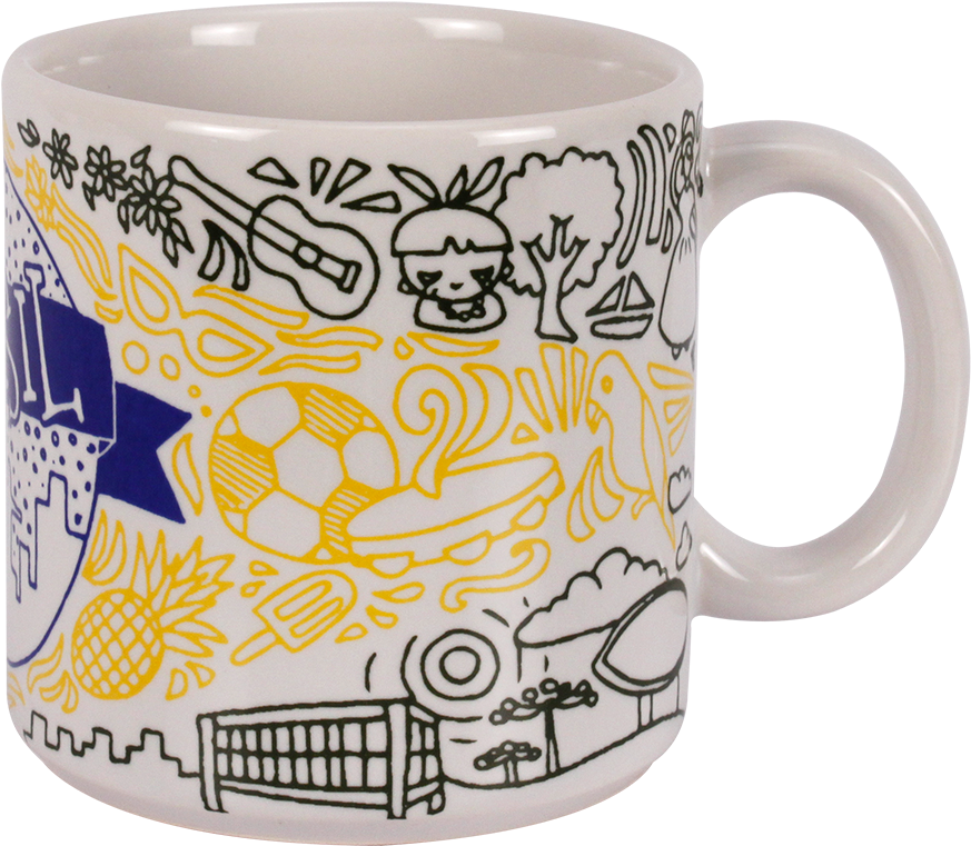Caneca Desenho Bandeira Brasil - Caneca Bandeira Do Brasil (1000x1000), Png Download