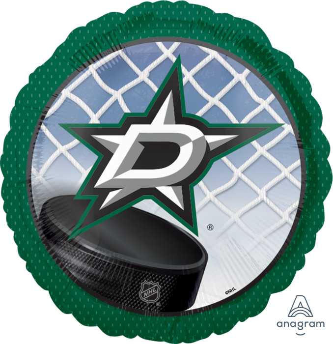 18" Dallas Stars Nhl Mylar Balloon - Mylar Balloons (678x700), Png Download