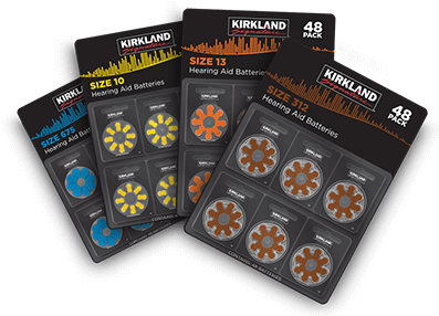 Kirkland Signature™ Premium Quality Hearing Aid Batteries - Electric Battery (402x300), Png Download