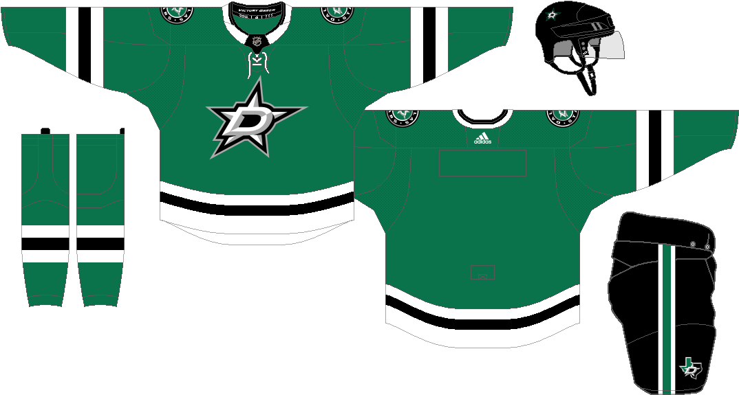 Dallas Stars Holland Bar Stool Co. Collector Green (1100x600), Png Download