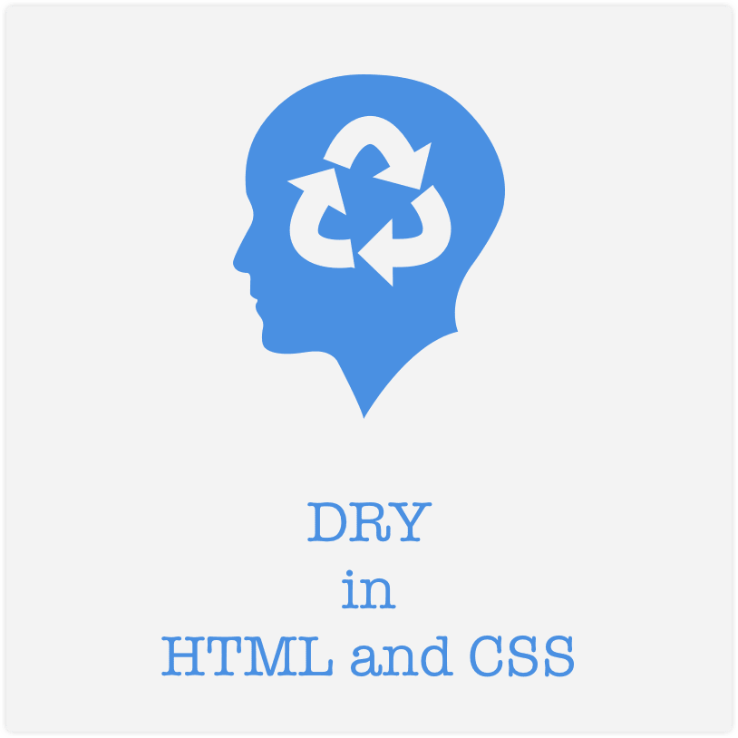 Dry Frontend Html Css - Cabeza Con El Simbolo De Reciclar (814x814), Png Download