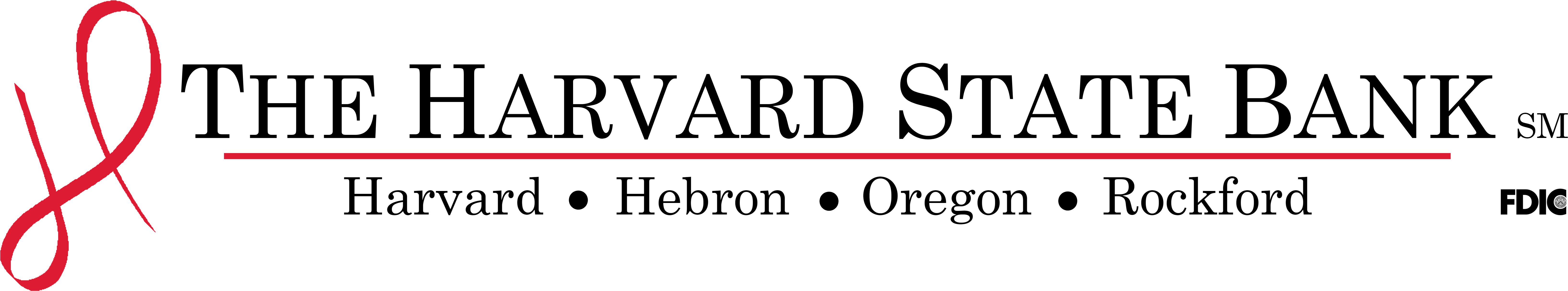 Bank Logo - Harvard State Bank Logo (7000x2200), Png Download
